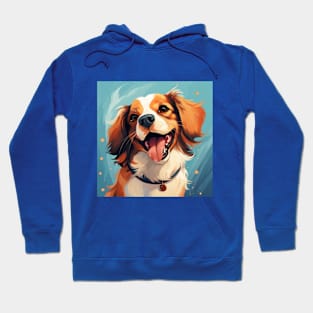 Dog Having Fun Hoodie